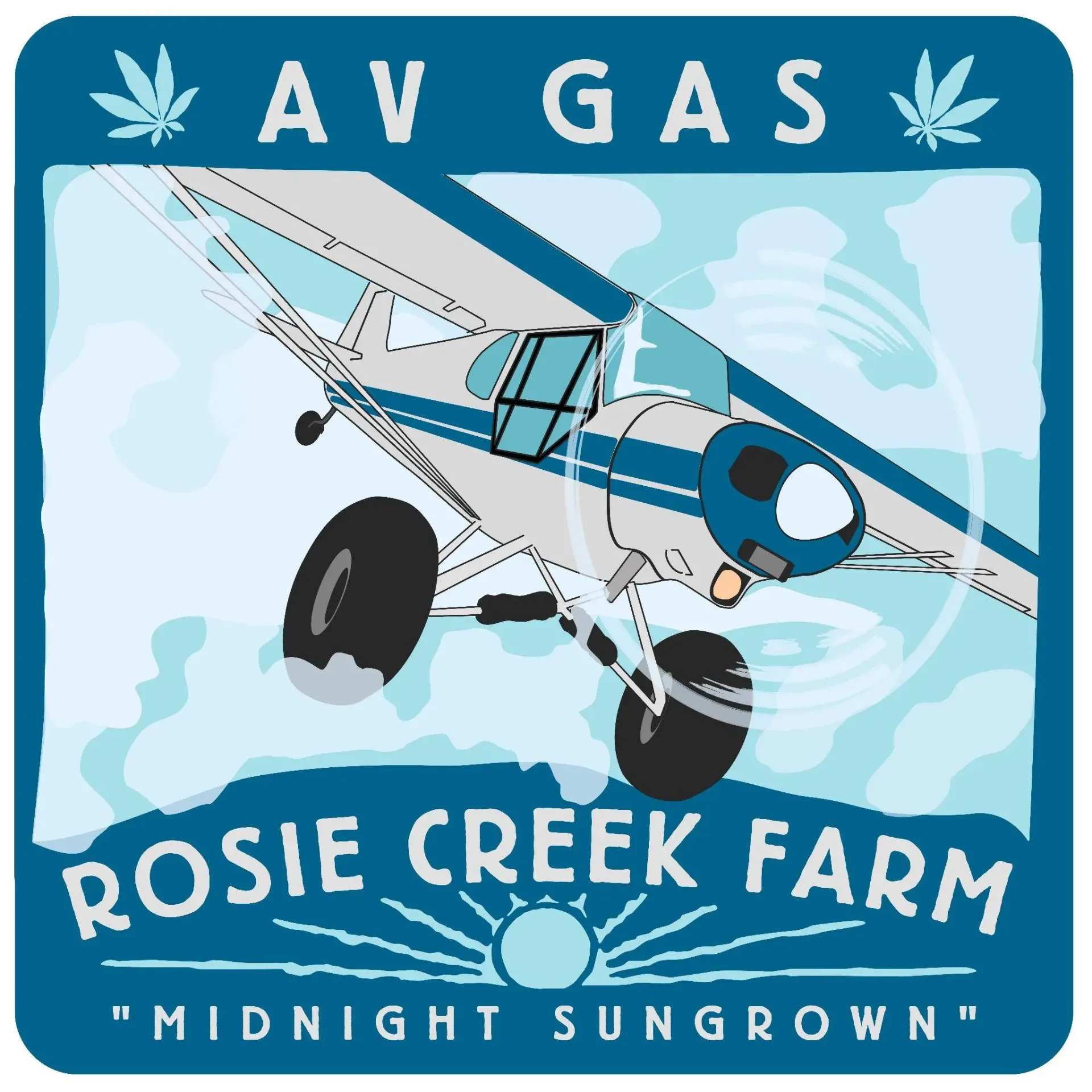 AvGas label art