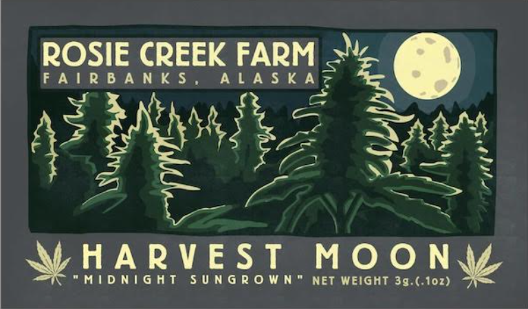 Harvest Moon label art